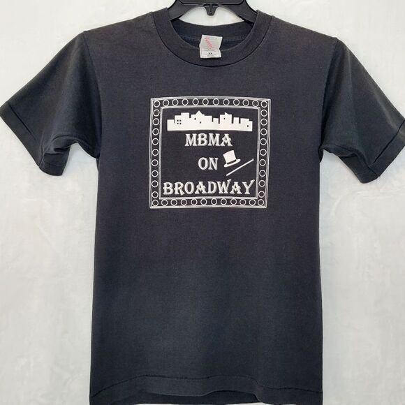 Vintage MBMA on Broadway T Shirt Size Small - Picture 1 of 5